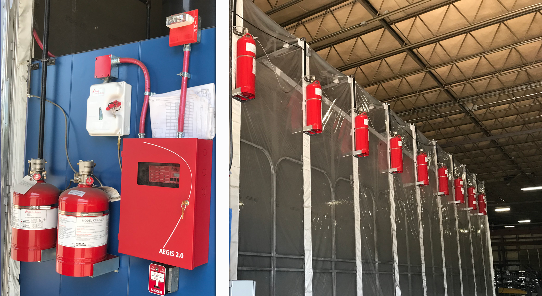 Kidde Dry Chemical Fire Suppression System Install